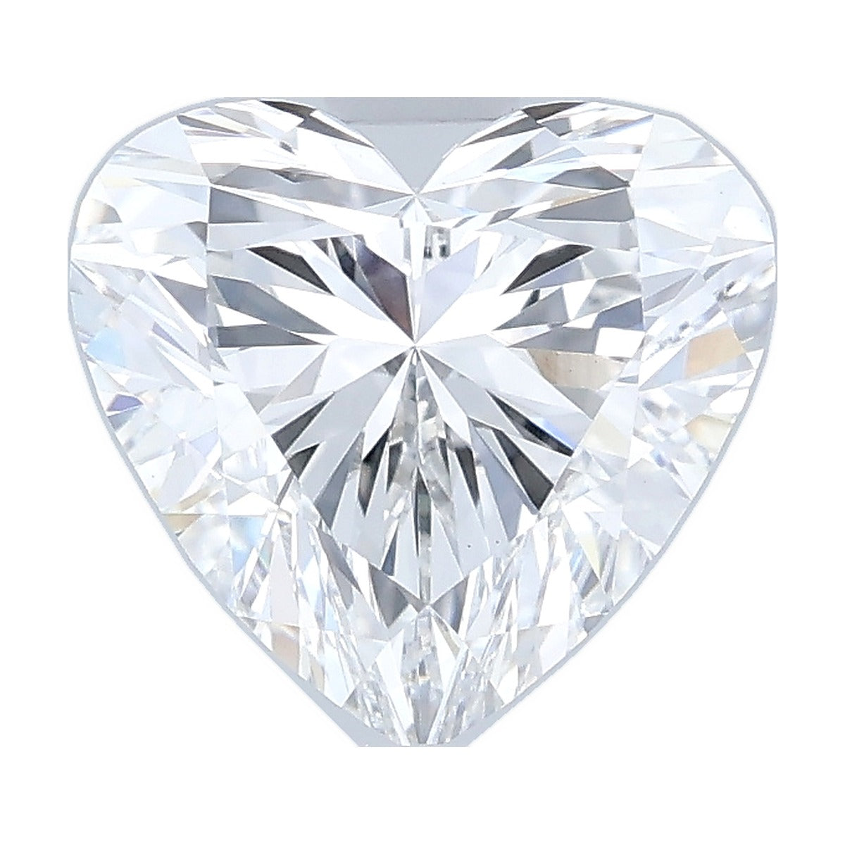 2.04 ct heart lab-grown diamond, E color, VVS2 clarity, IGI certified, still from its 360° video