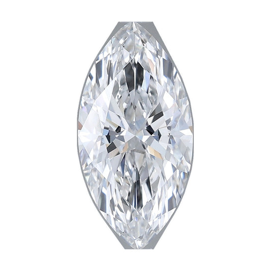 2.04 ct marquise lab-grown diamond, E color, VVS2 clarity, IGI certified, still from its 360° video