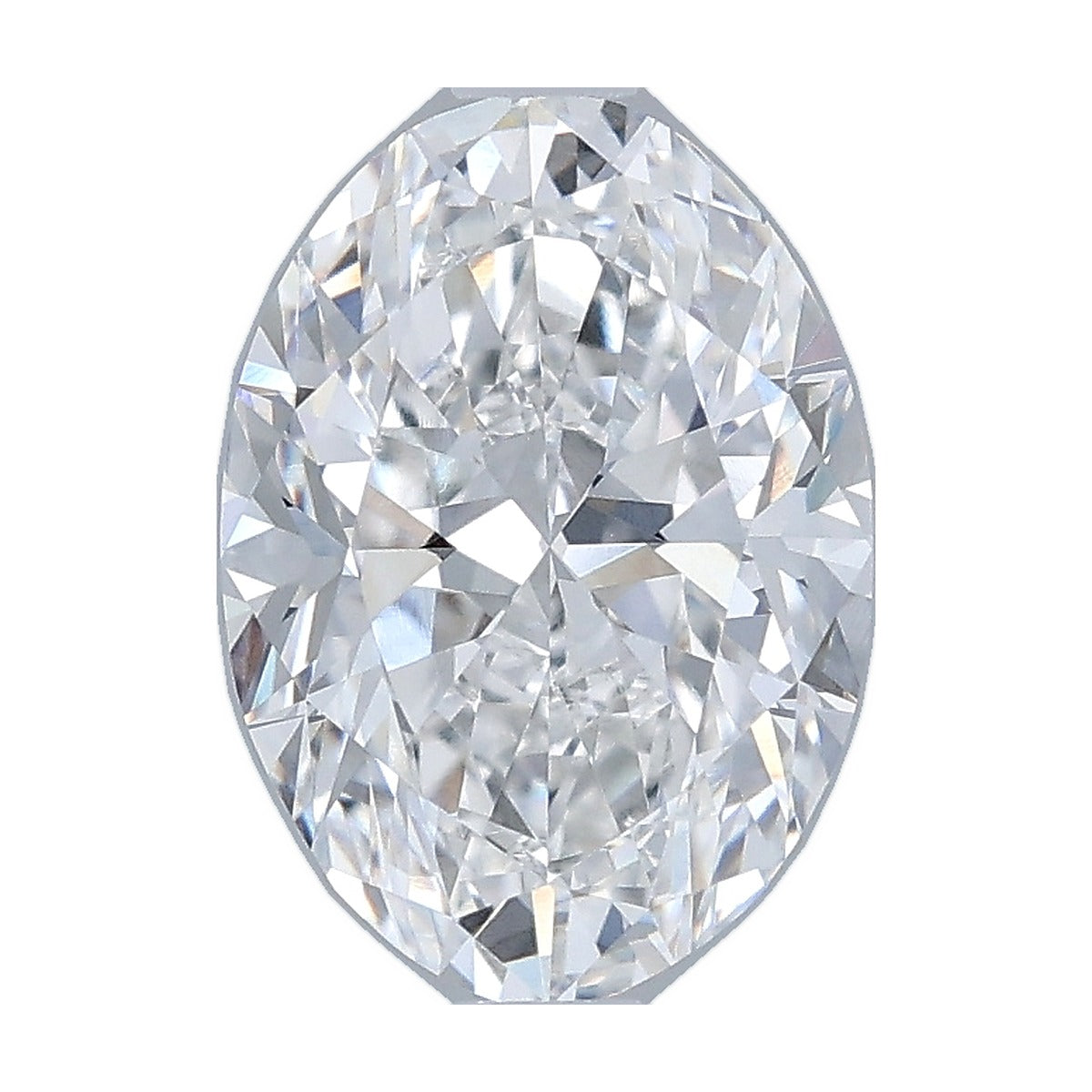 2.04 ct oval lab-grown diamond, E color, VVS2 clarity, IGI certified, still from its 360° video