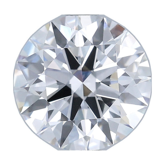 2.04 ct round lab-grown diamond, E color, VVS2 clarity, GIA certified, still from its 360° video