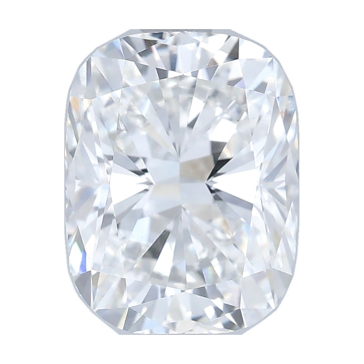 2.06 ct elongated cushion lab-grown diamond, E color, VS1 clarity, IGI certified, still from its 360° video