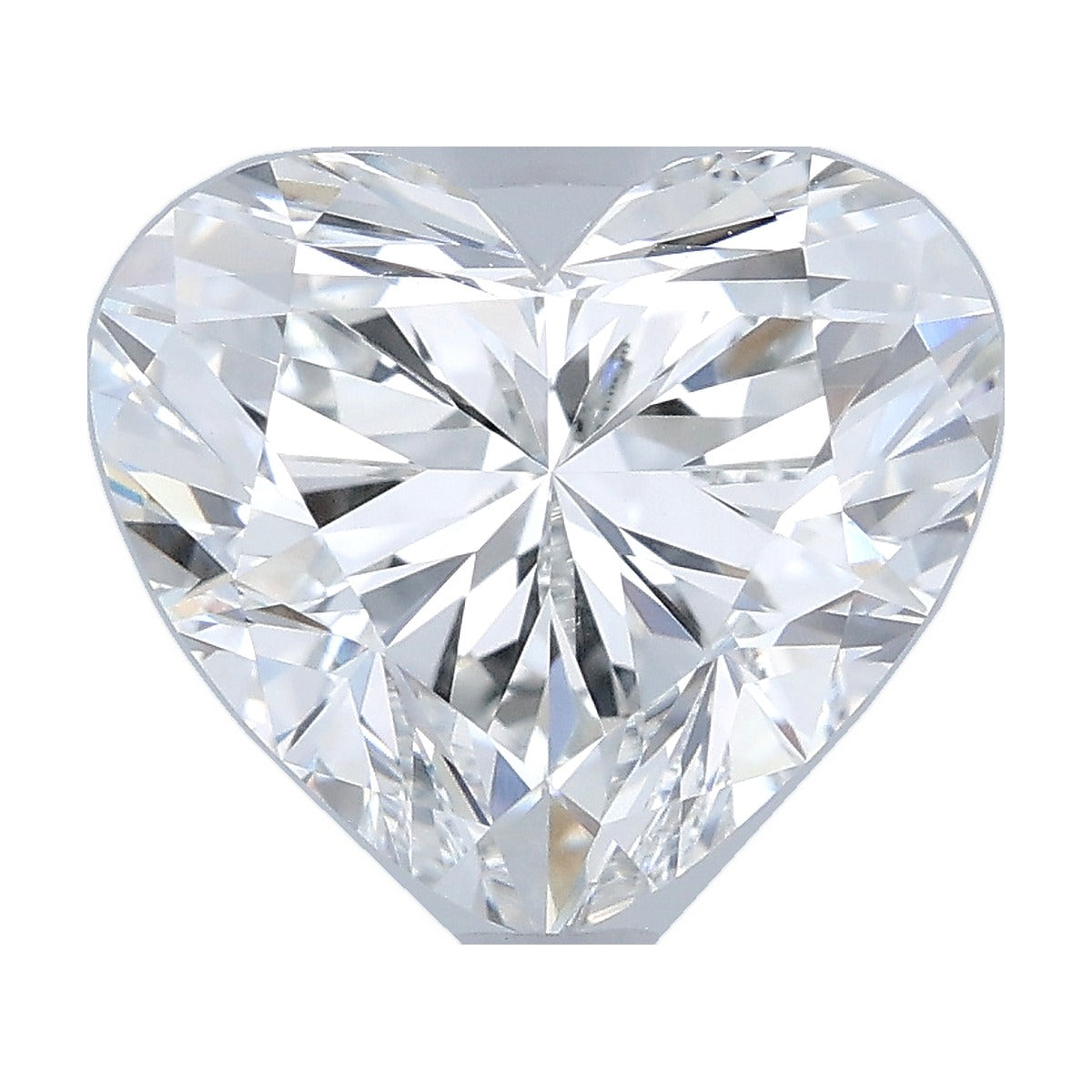 2.06 ct heart lab-grown diamond, F color, VVS2 clarity, IGI certified, still from its 360° video