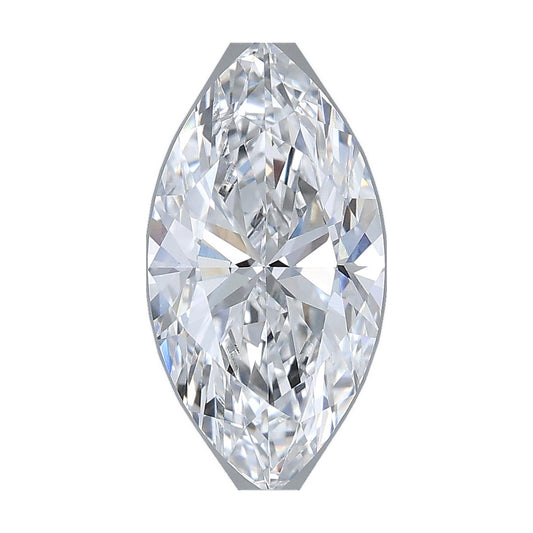 2.06 ct marquise lab-grown diamond, E color, VVS2 clarity, IGI certified, still from its 360° video