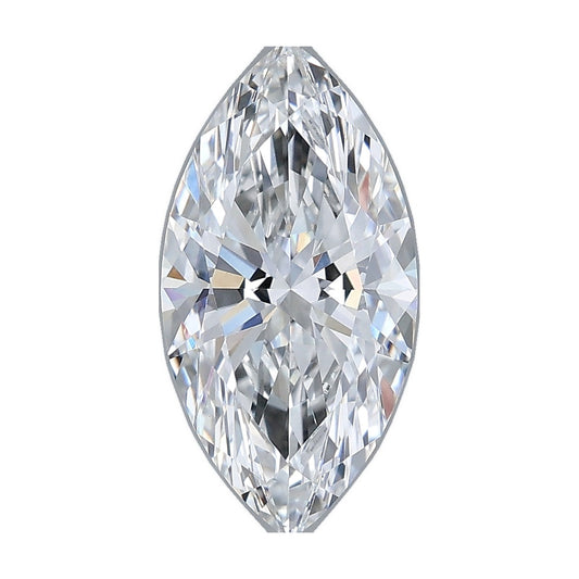 2.06 ct marquise lab-grown diamond, F color, VVS2 clarity, IGI certified, still from its 360° video