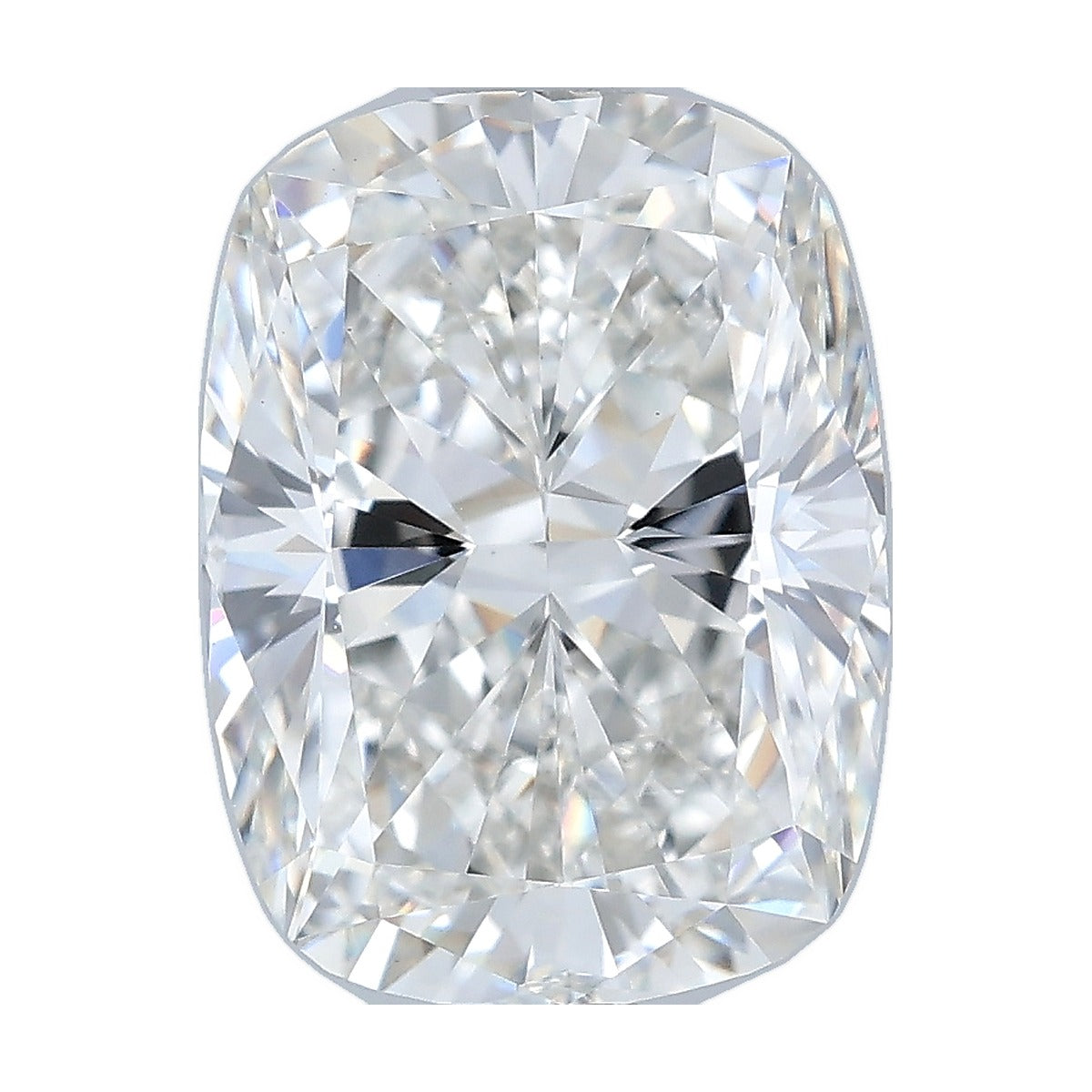2.07 ct elongated cushion lab-grown diamond, G color, VS1 clarity, IGI certified, still from its 360° video