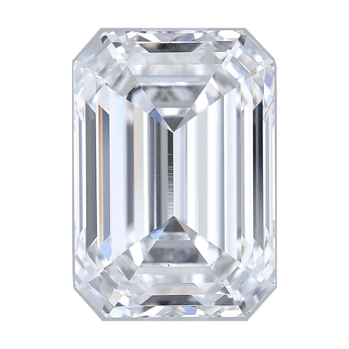 2.07 ct emerald lab-grown diamond, D color, VS1 clarity, GIA certified, still from its 360° video