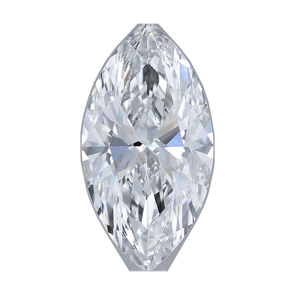 2.07 ct marquise lab-grown diamond, D color, VVS2 clarity, IGI certified, still from its 360° video