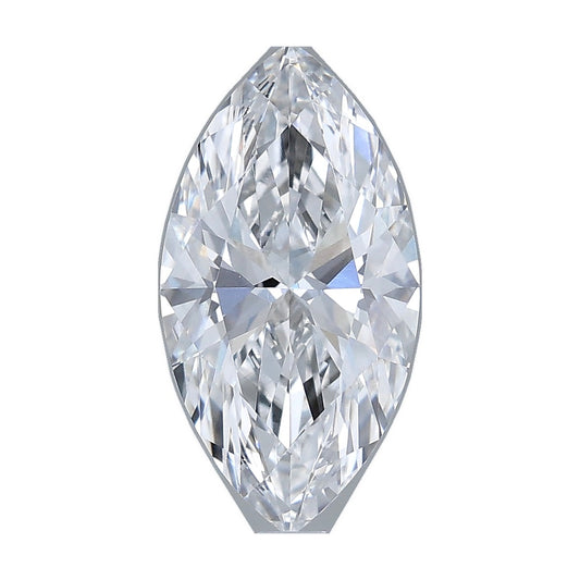 2.07 ct marquise lab-grown diamond, D color, VVS2 clarity, IGI certified, still from its 360° video