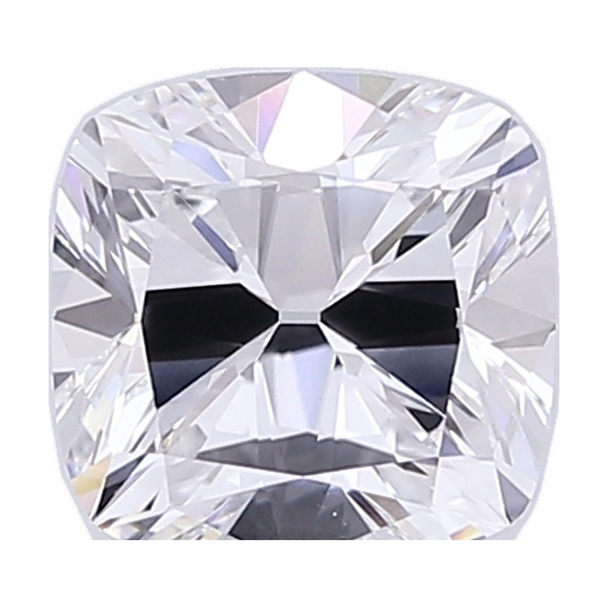 2.07 ct old mine cushion lab-grown diamond, E color, VVS2 clarity, IGI certified, still from its 360° video