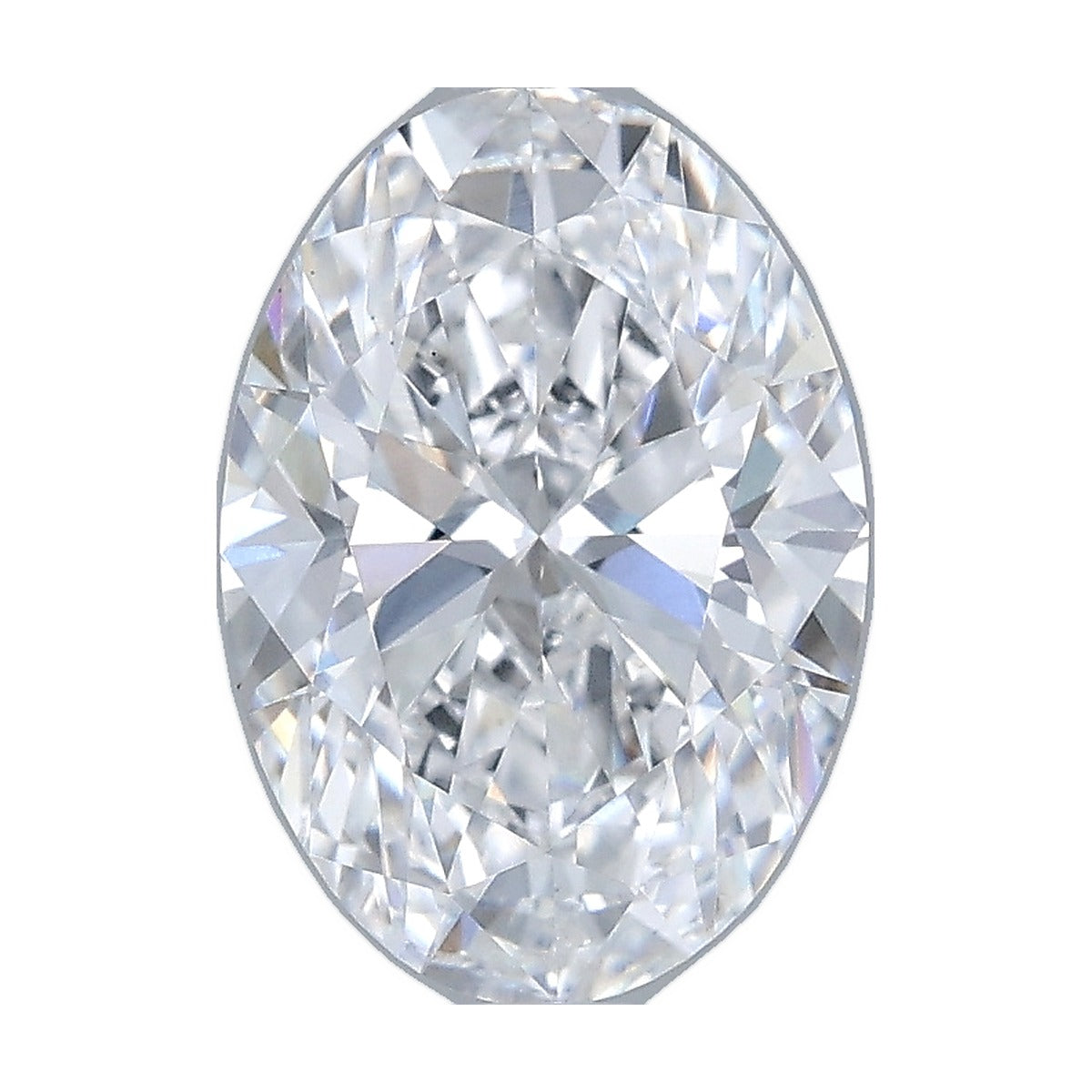 2.07 ct oval lab-grown diamond, D color, VS1 clarity, IGI certified, still from its 360° video