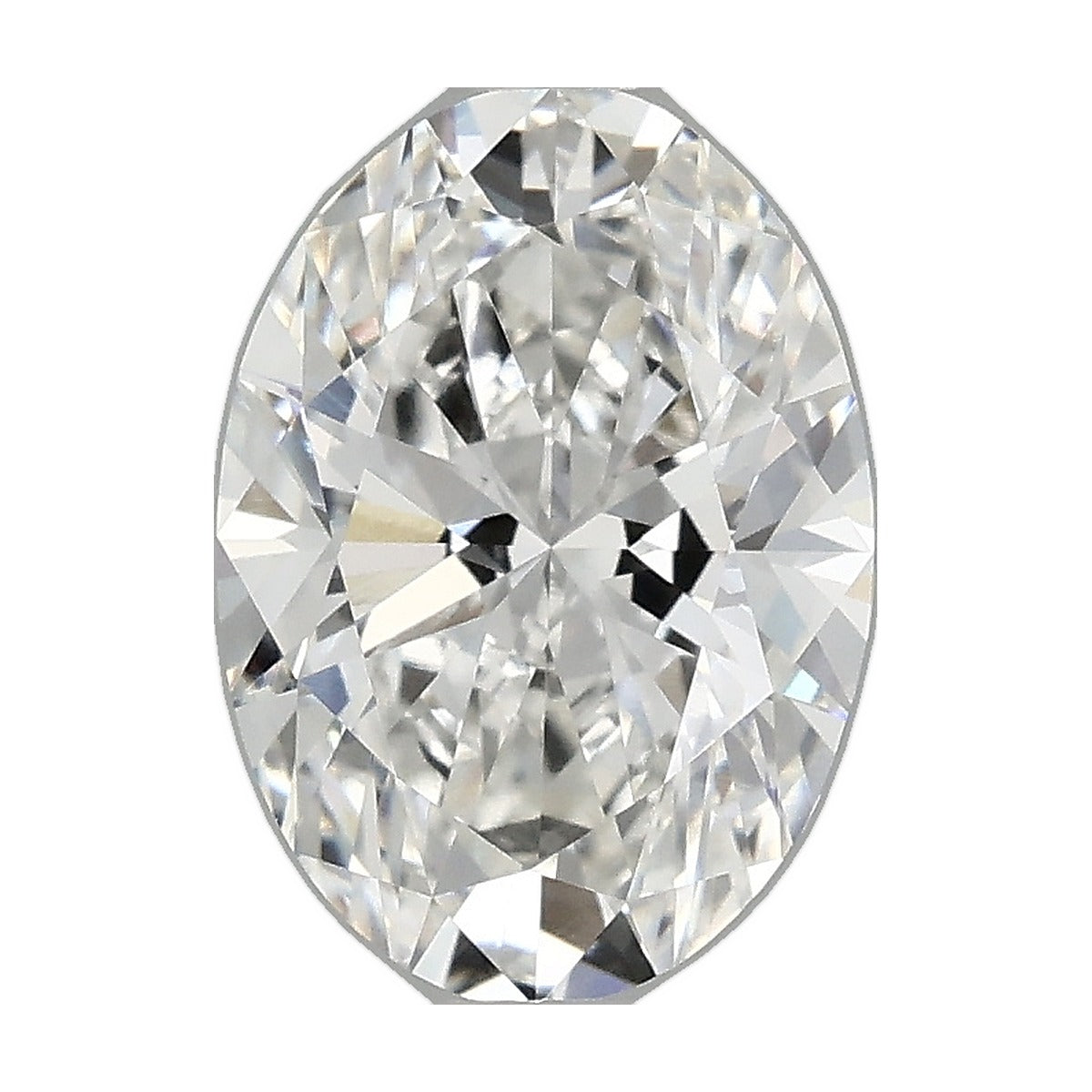 2.07 ct oval lab-grown diamond, F color, VVS1 clarity, IGI certified, still from its 360° video
