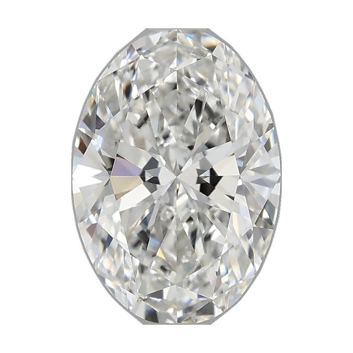 2.07 ct oval lab-grown diamond, F color, VVS1 clarity, IGI certified, still from its 360° video