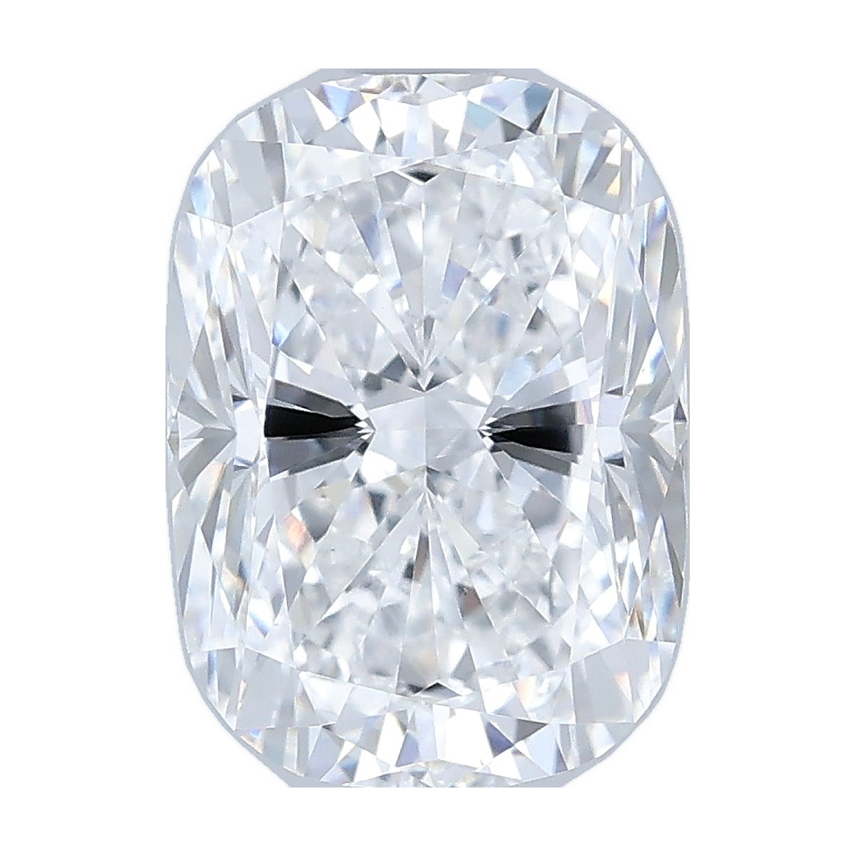 2.08 ct elongated cushion lab-grown diamond, D color, VS1 clarity, IGI certified, still from its 360° video