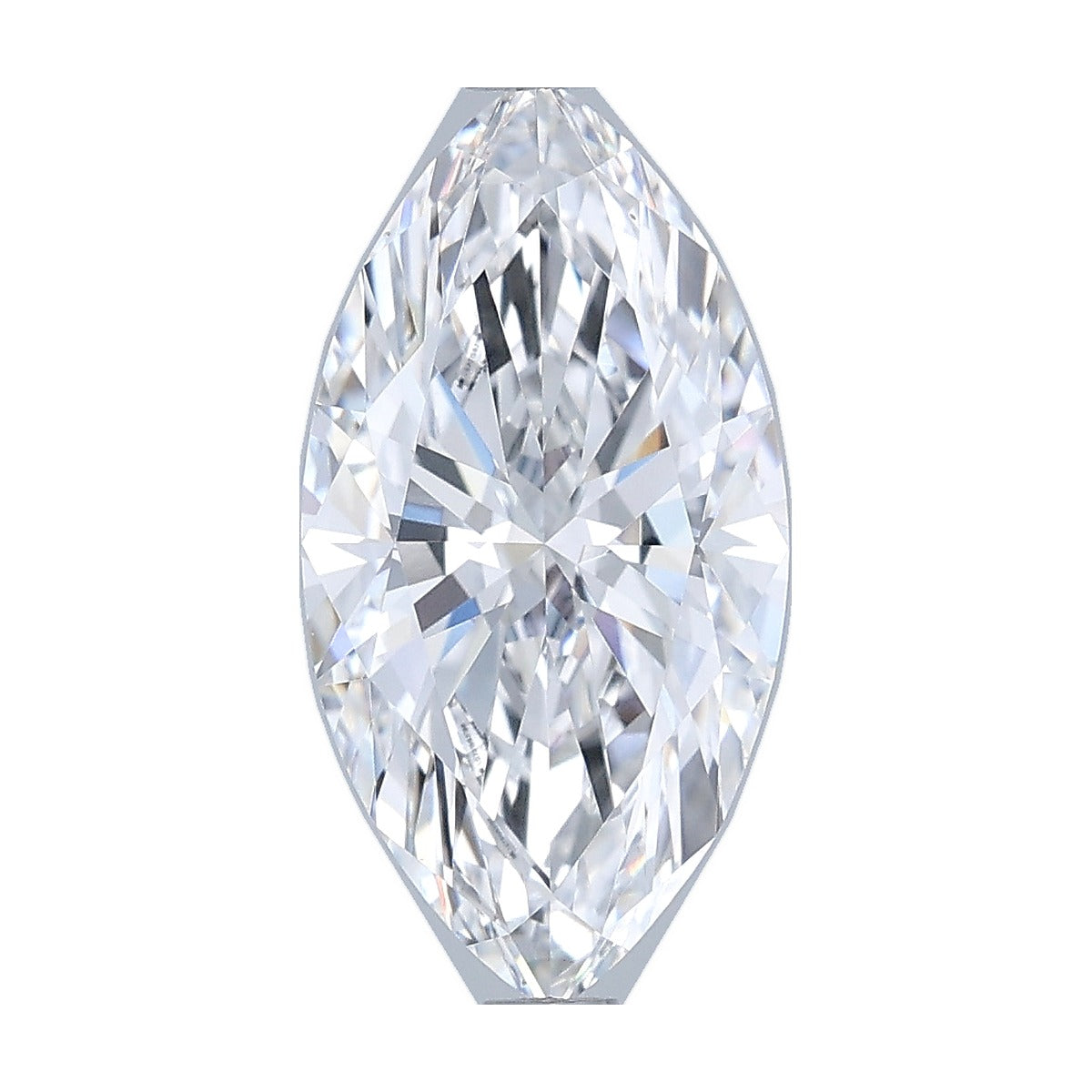 2.08 ct marquise lab-grown diamond, D color, VVS1 clarity, IGI certified, still from its 360° video