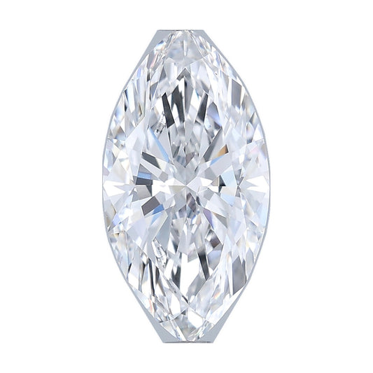 2.08 ct marquise lab-grown diamond, D color, VVS1 clarity, IGI certified, still from its 360° video