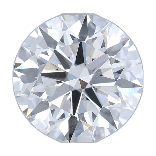 2.08 ct round lab-grown diamond, E color, VS1 clarity, GIA certified, still from its 360° video