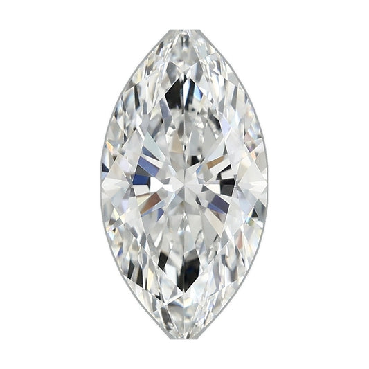 2.09 ct marquise lab-grown diamond, E color, VVS2 clarity, IGI certified, still from its 360° video