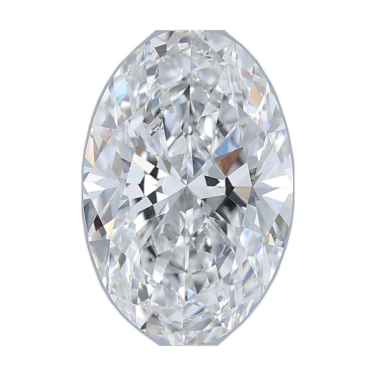 2.09 ct oval lab-grown diamond, E color, VVS2 clarity, IGI certified, still from its 360° video