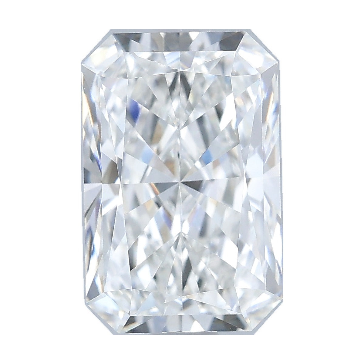 2.09 ct radiant lab-grown diamond, F color, VVS2 clarity, IGI certified, still from its 360° video