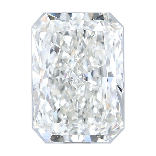 2.09 ct radiant lab-grown diamond, G color, VVS2 clarity, IGI certified, still from its 360° video