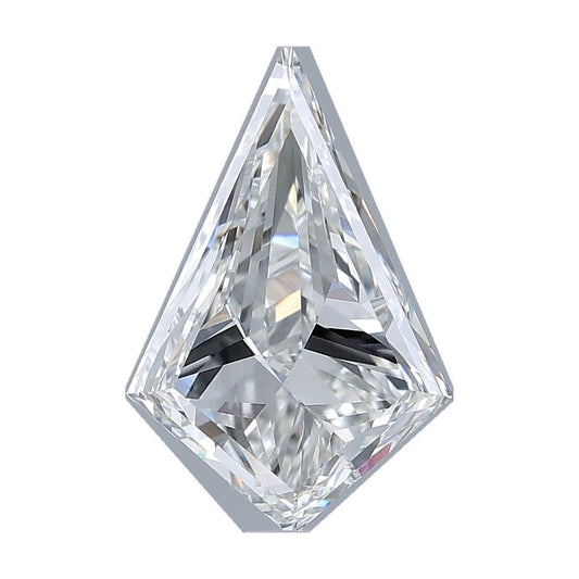 2.11 ct kite lab-grown diamond, F color, VVS2 clarity, IGI certified, still from its 360° video