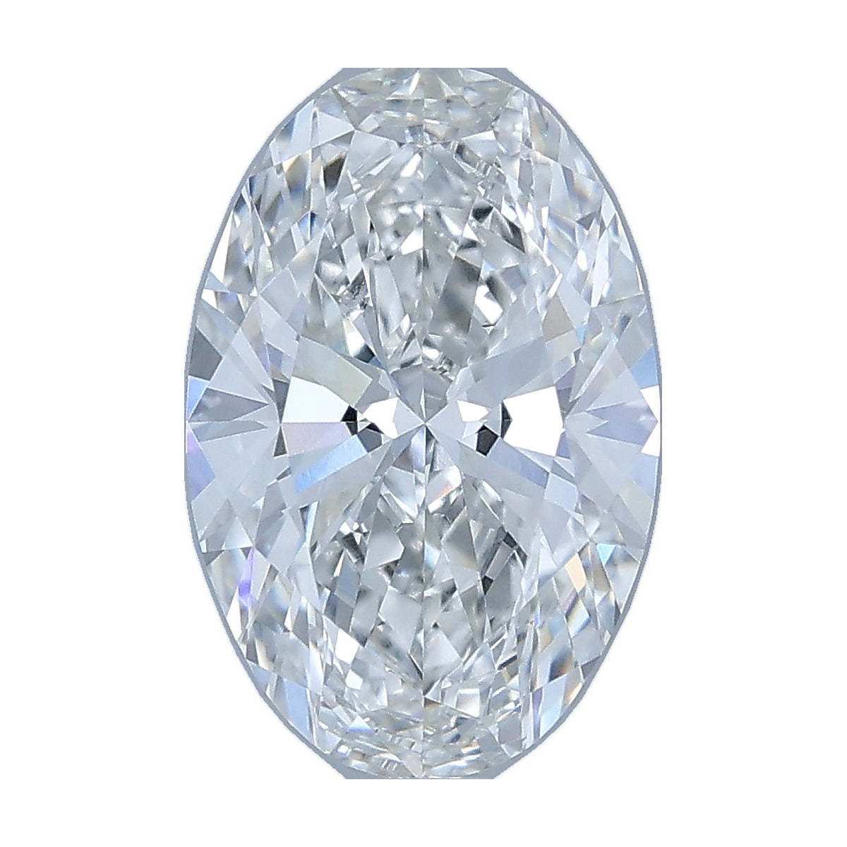 2.13 ct oval lab-grown diamond, F color, VVS2 clarity, IGI certified, still from its 360° video