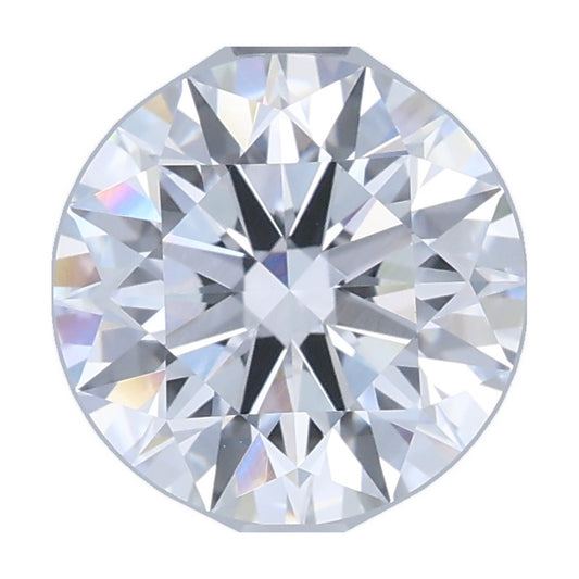 2.14 ct round lab-grown diamond, F color, VVS2 clarity, GIA certified, still from its 360° video