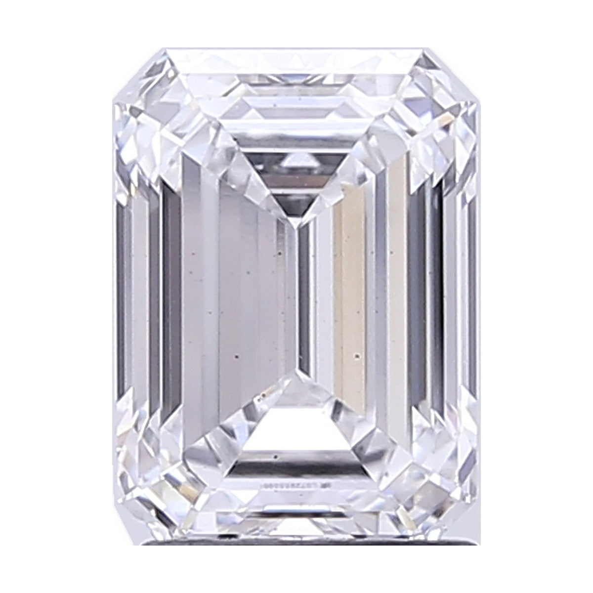 2.20 ct emerald lab-grown diamond, D color, VS2 clarity, IGI certified, still from its 360° video