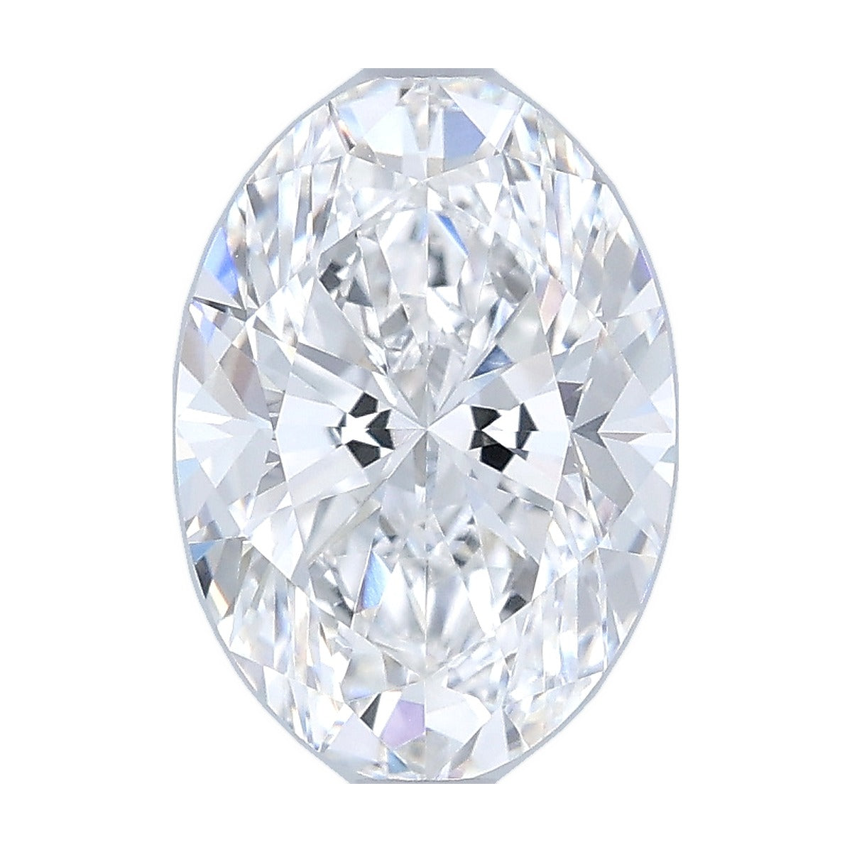 2.22 ct oval lab-grown diamond, E color, VVS2 clarity, IGI certified, still from its 360° video