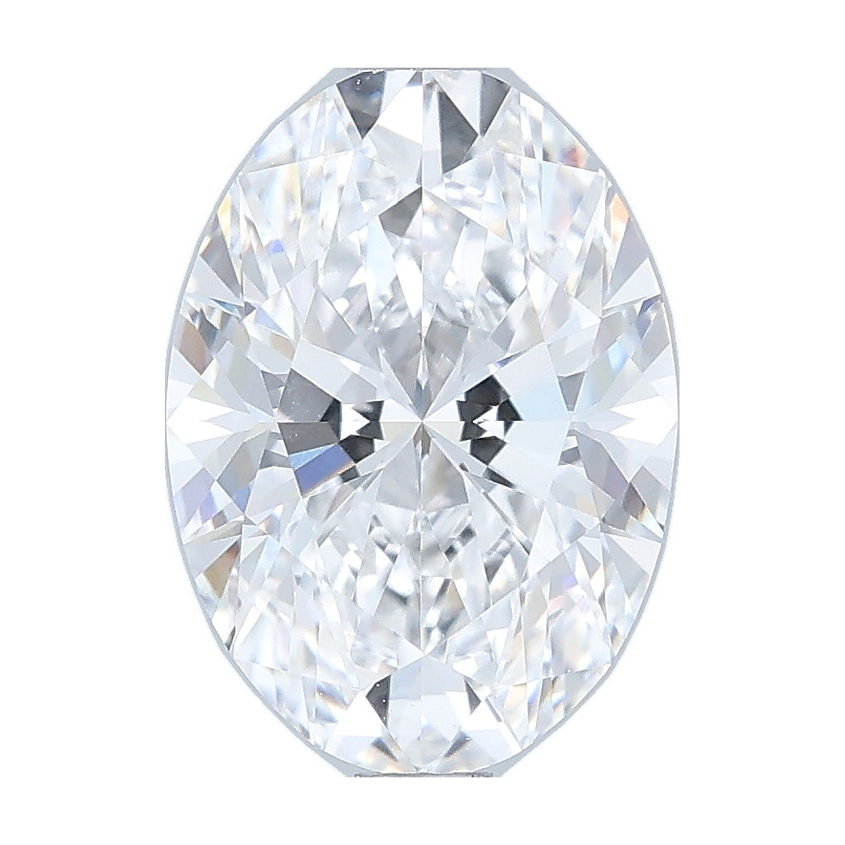 2.23 ct oval lab-grown diamond, D color, VVS2 clarity, IGI certified, still from its 360° video