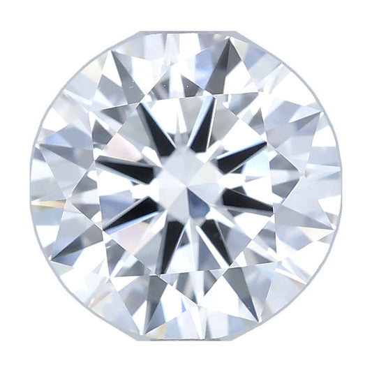 2.23 ct round lab-grown diamond, D color, VVS2 clarity, IGI certified, still from its 360° video