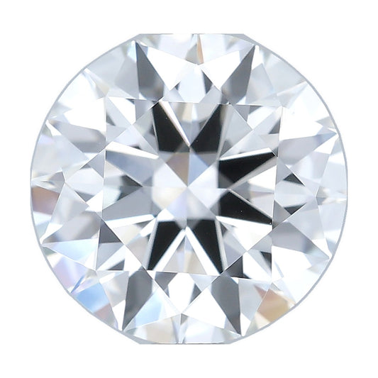 2.23 ct round lab-grown diamond, G color, VVS2 clarity, IGI certified, still from its 360° video