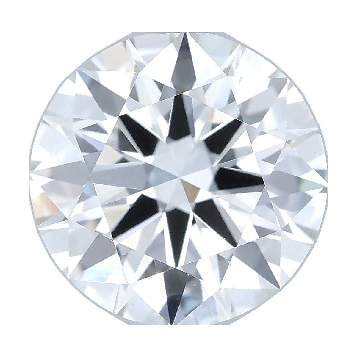 2.24 ct round lab-grown diamond, F color, VS1 clarity, IGI certified, still from its 360° video
