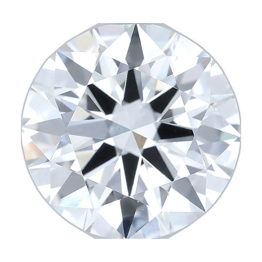 2.24 ct round lab-grown diamond, F color, VS1 clarity, IGI certified, still from its 360° video