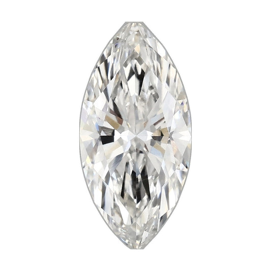 2.27 ct marquise lab-grown diamond, F color, VVS2 clarity, IGI certified, still from its 360° video