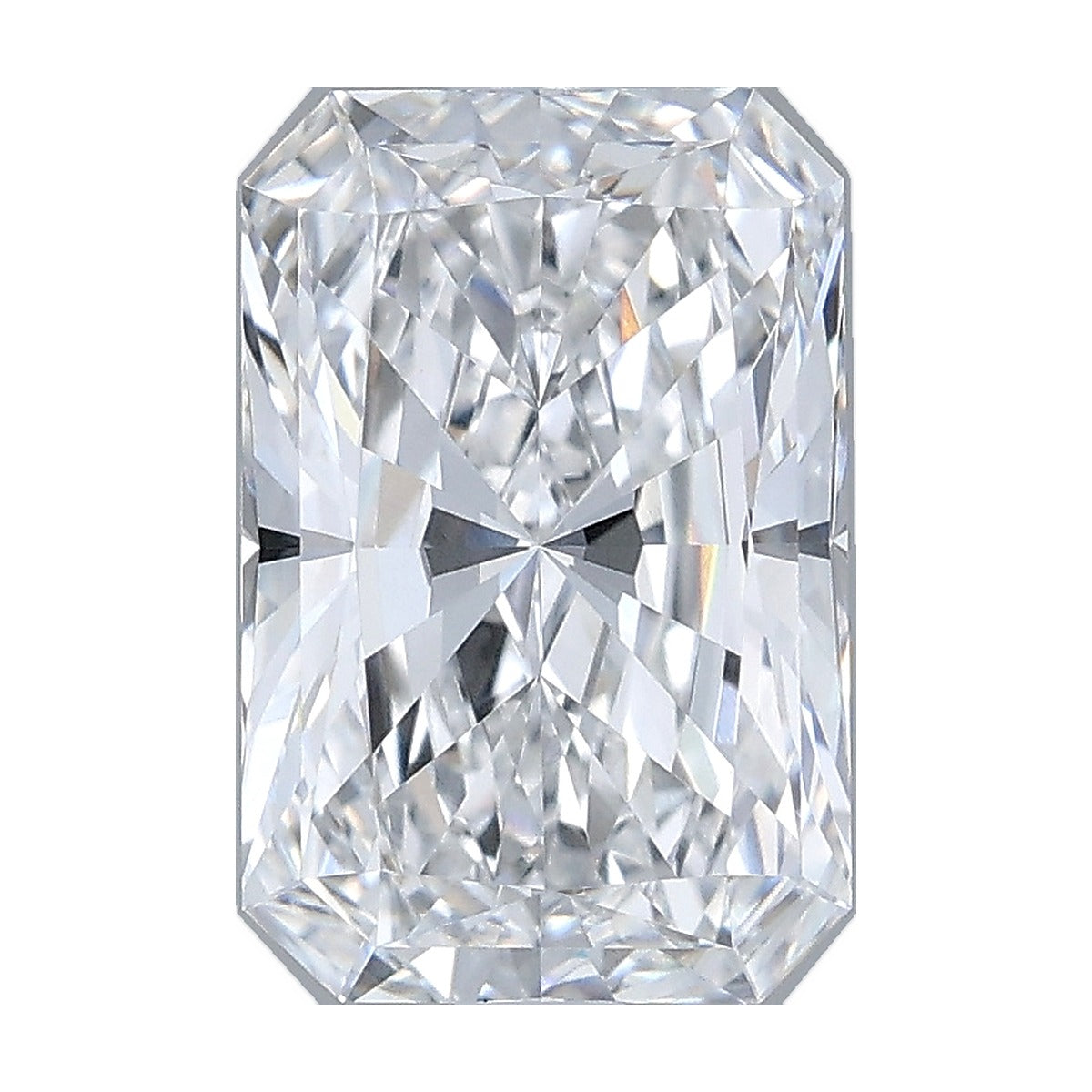 2.27 ct radiant lab-grown diamond, D color, VVS2 clarity, IGI certified, still from its 360° video