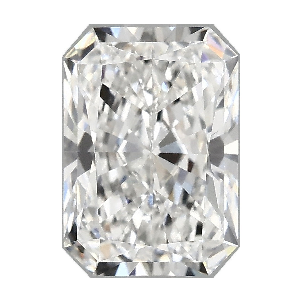 2.27 ct radiant lab-grown diamond, E color, VVS2 clarity, IGI certified, still from its 360° video