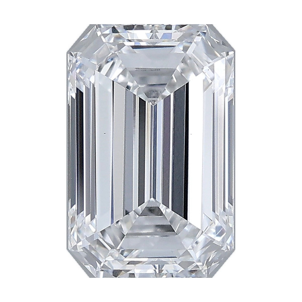 2.28 ct emerald lab-grown diamond, D color, VS1 clarity, IGI certified, still from its 360° video