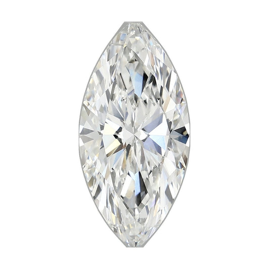 2.31 ct marquise lab-grown diamond, E color, VS1 clarity, IGI certified, still from its 360° video