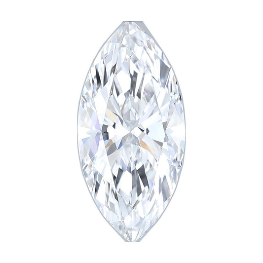 2.32 ct marquise lab-grown diamond, D color, VVS2 clarity, IGI certified, still from its 360° video