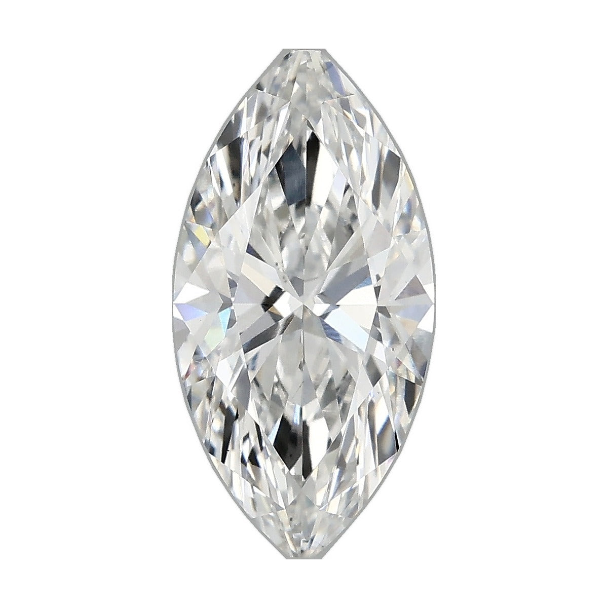 2.35 ct marquise lab-grown diamond, F color, VS1 clarity, IGI certified, still from its 360° video