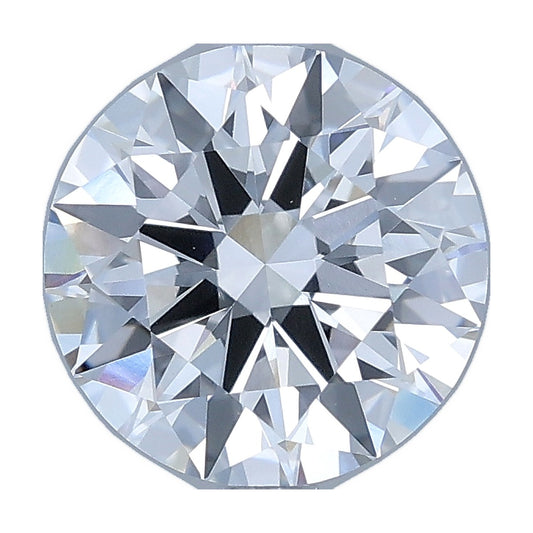 2.36 ct round lab-grown diamond, E color, VVS2 clarity, IGI certified, still from its 360° video