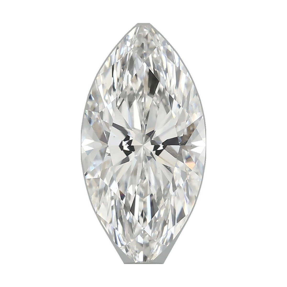2.39 ct marquise lab-grown diamond, F color, VS1 clarity, IGI certified, still from its 360° video