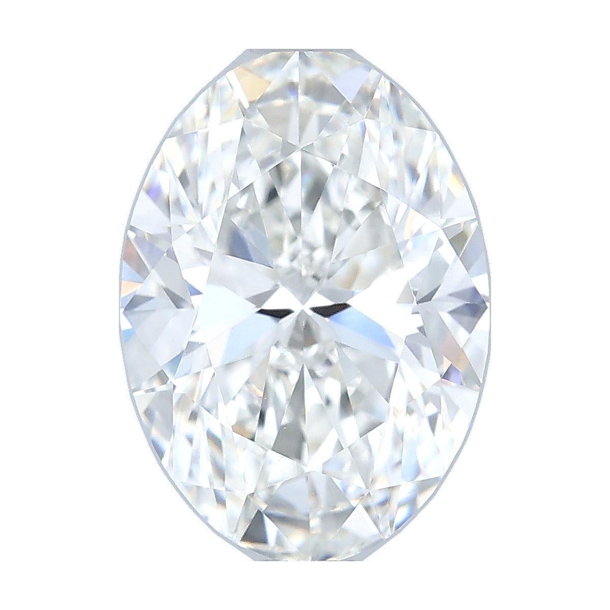 2.40 ct oval lab-grown diamond, F color, VVS2 clarity, IGI certified, still from its 360° video