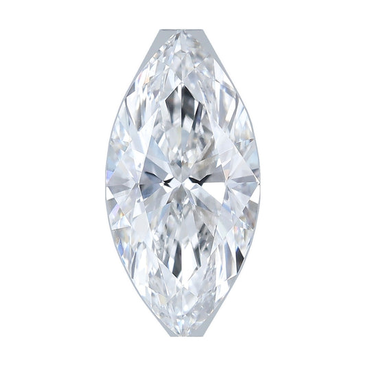 2.42 ct marquise lab-grown diamond, E color, VS2 clarity, IGI certified, still from its 360° video
