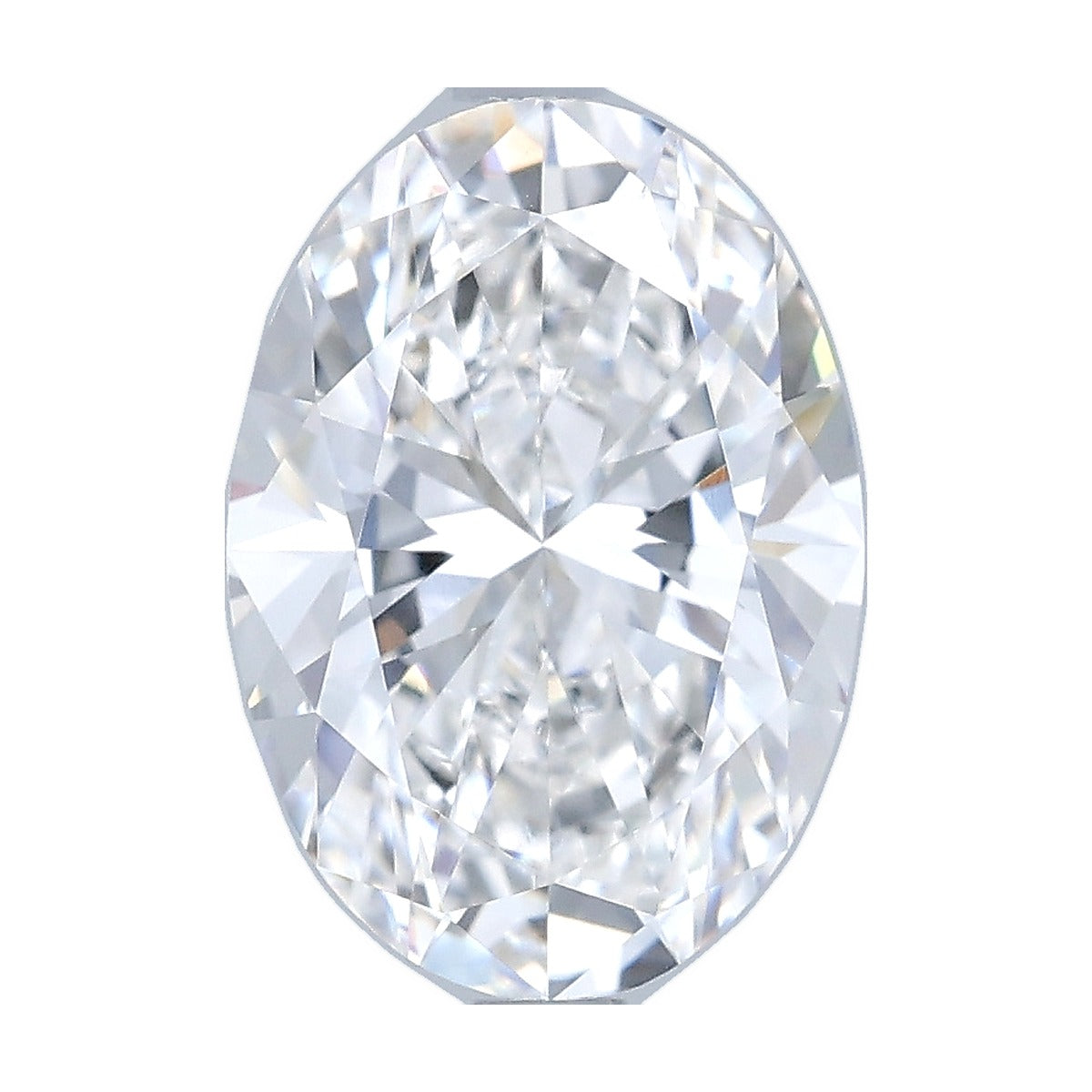 2.47 ct oval lab-grown diamond, E color, VVS2 clarity, IGI certified, still from its 360° video