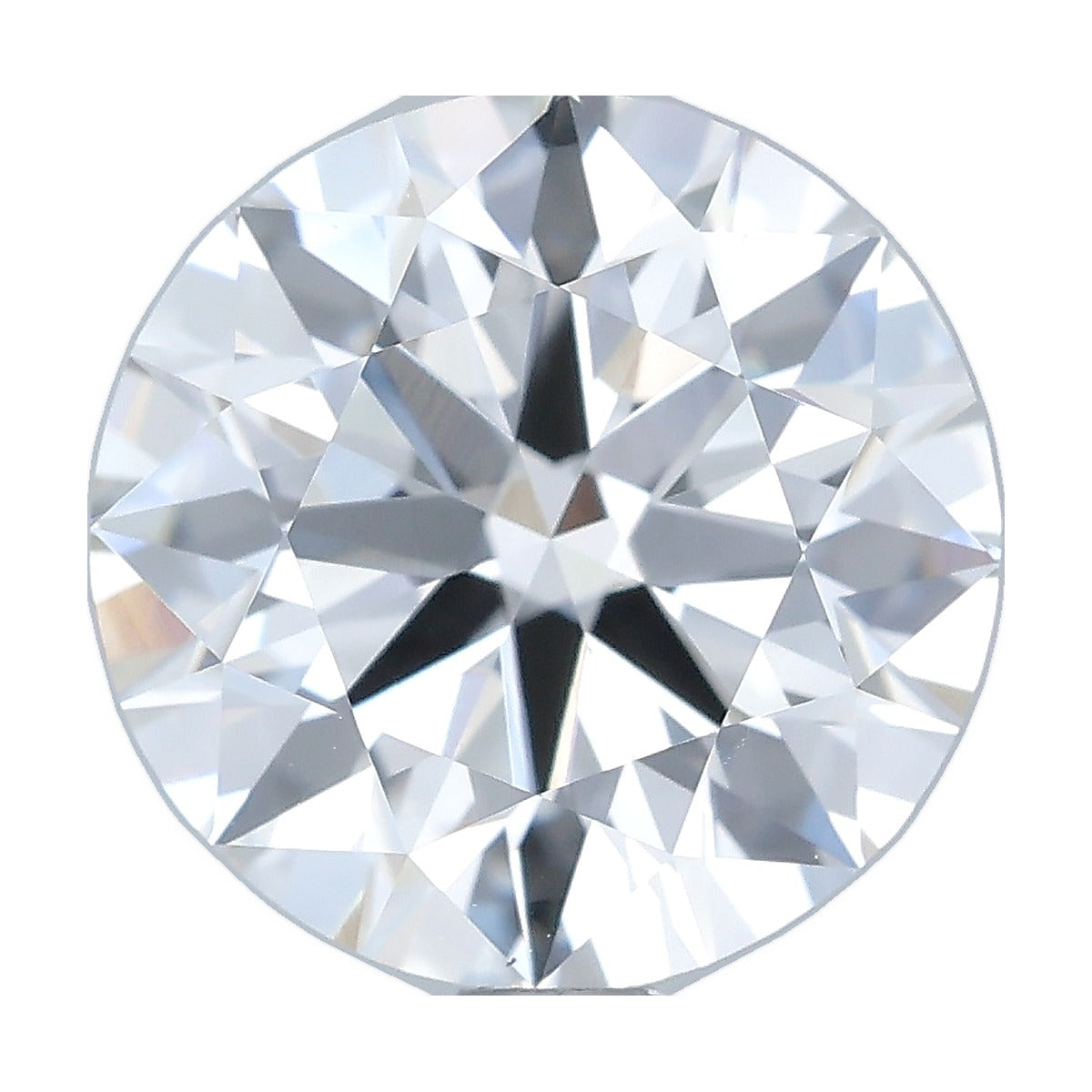 2.49 ct round lab-grown diamond, F color, VS1 clarity, IGI certified, still from its 360° video