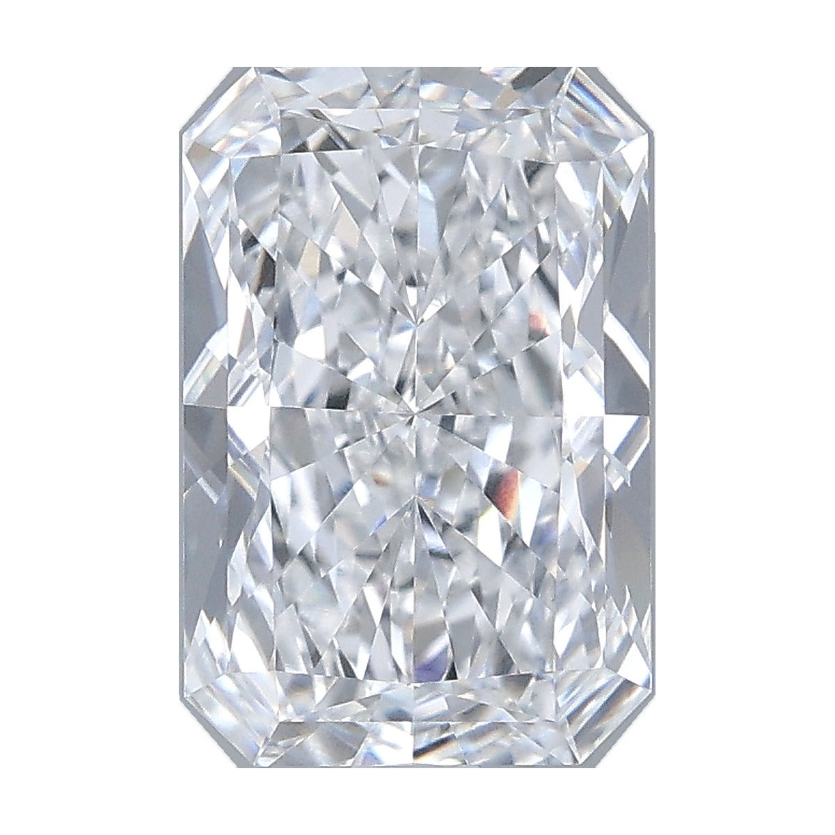 2.50 ct radiant lab-grown diamond, D color, VVS2 clarity, IGI certified, still from its 360° video
