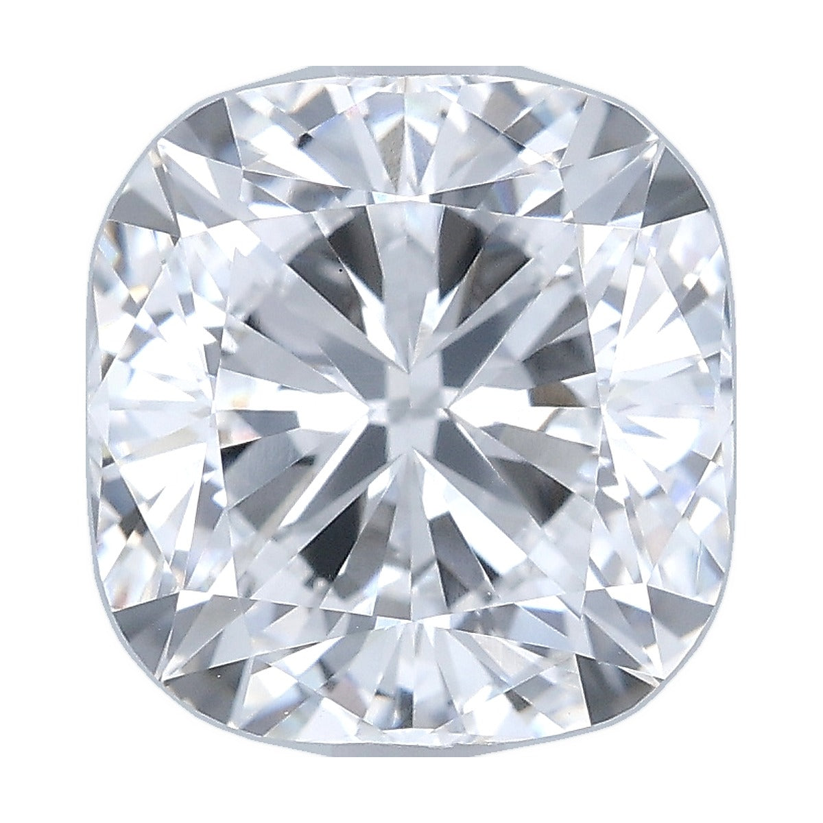 2.51 ct cushion lab-grown diamond, D color, VVS2 clarity, IGI certified, still from its 360° video