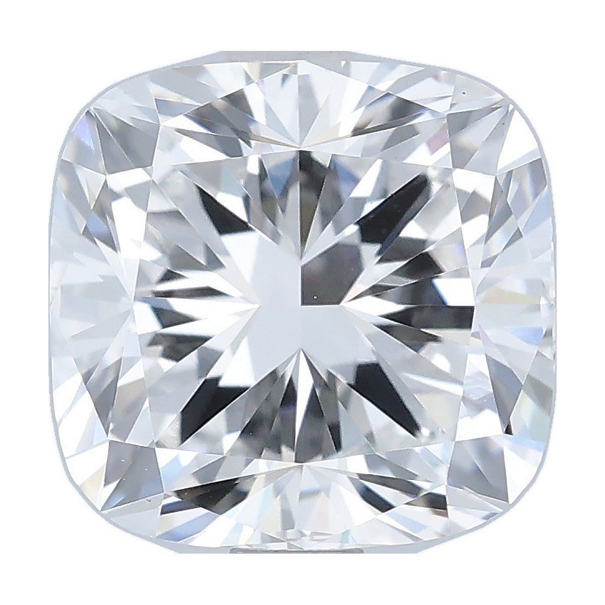 2.51 ct cushion lab-grown diamond, E color, VS1 clarity, IGI certified, still from its 360° video